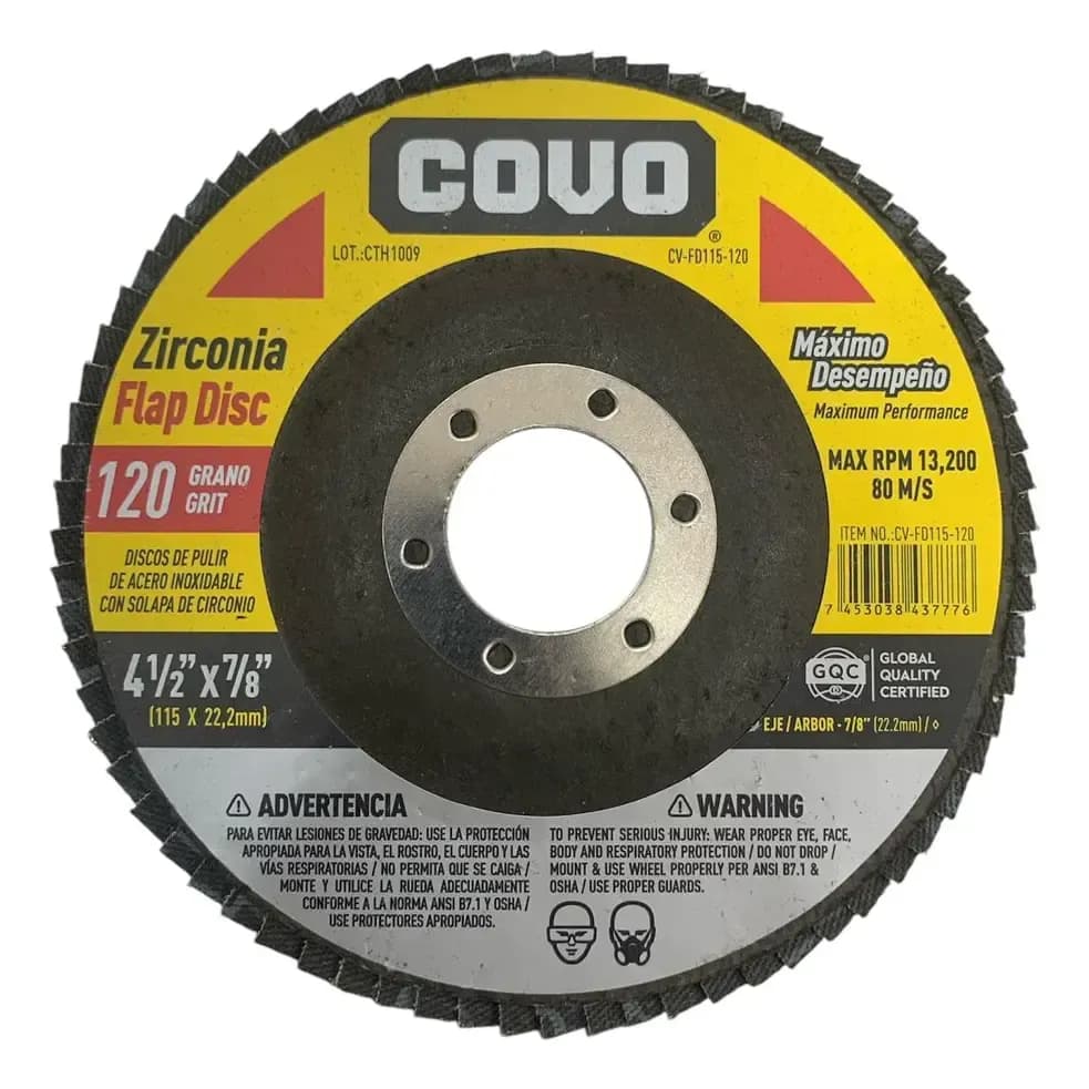 Disco Flap 4 Grano 80 Covo